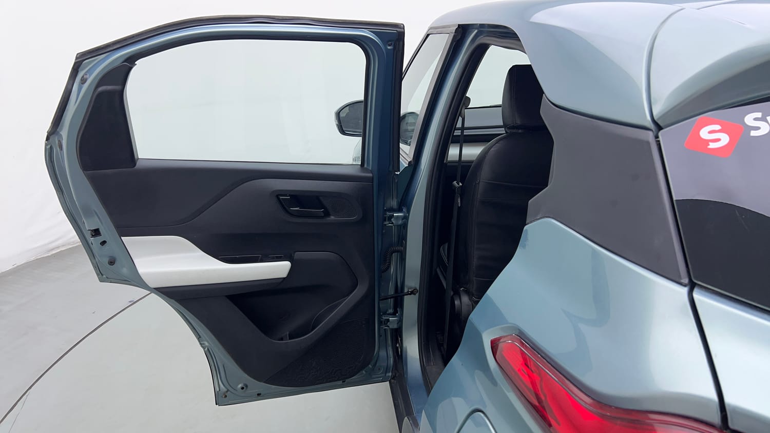 Used 2022 Tata Punch Accomplished MT Petrol Manual interior LEFT REAR DOOR OPEN VIEW