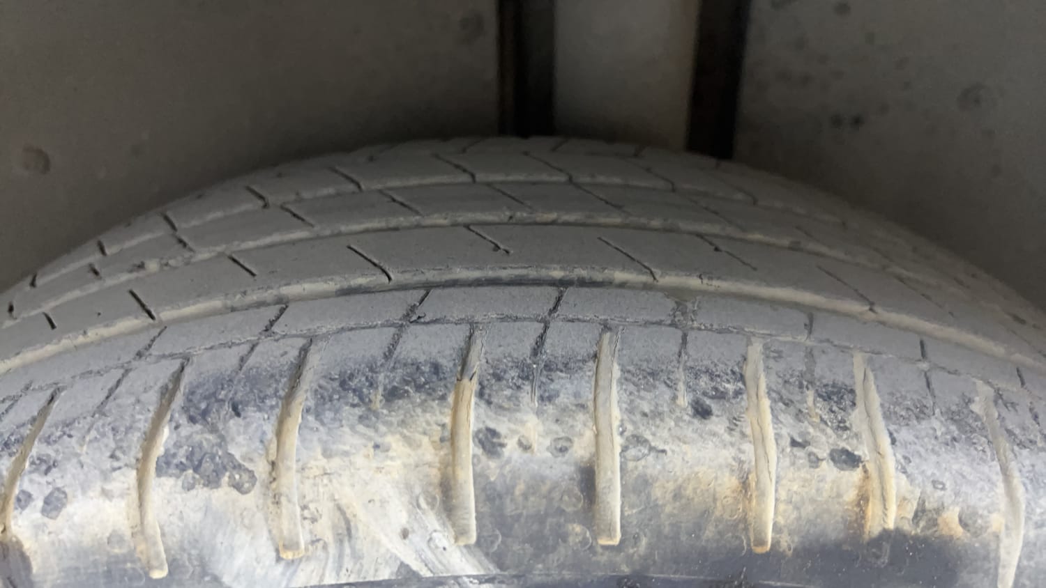 Used 2022 MG Motors Hector Sharp 1.5 Petrol CVT Petrol Automatic tyres LEFT REAR TYRE TREAD VIEW