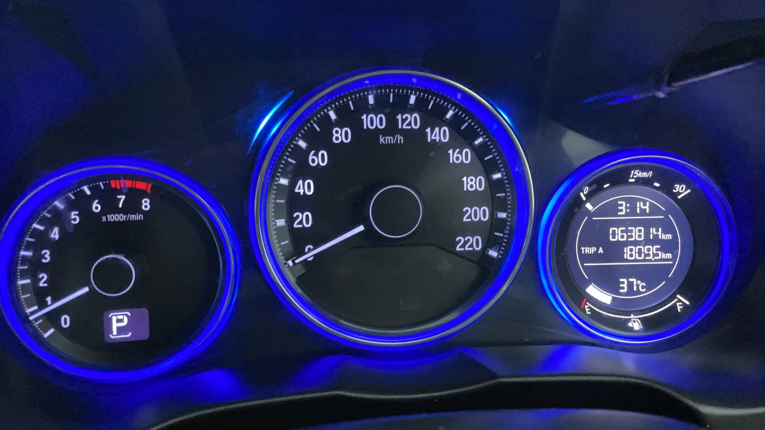 Used 2015 Honda City VX CVT Petrol Automatic interior CLUSTERMETER VIEW