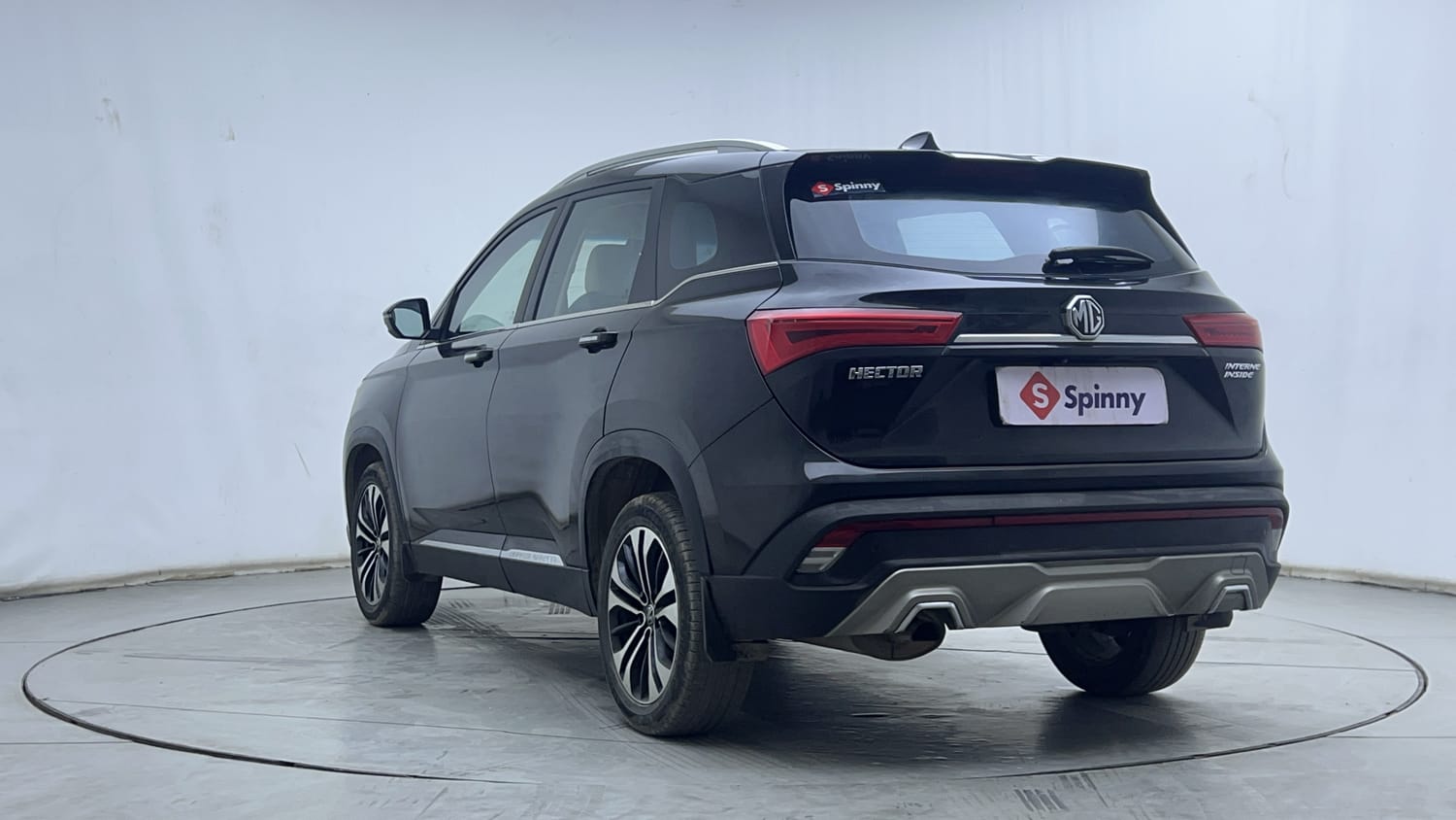 Used 2022 MG Motors Hector Sharp 1.5 Petrol CVT Petrol Automatic exterior LEFT REAR CORNER VIEW