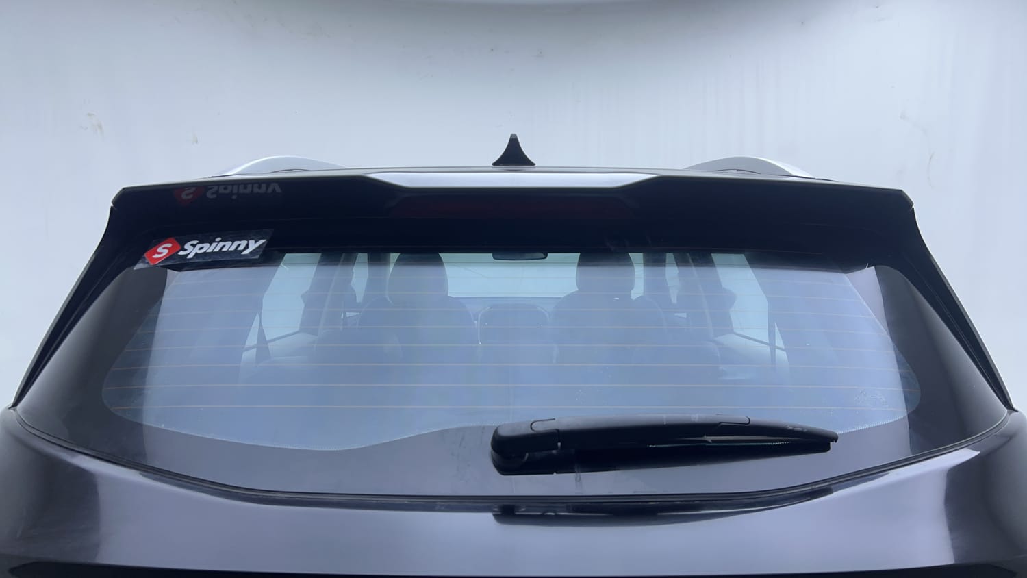Used 2022 MG Motors Hector Sharp 1.5 Petrol CVT Petrol Automatic exterior BACK WINDSHIELD VIEW