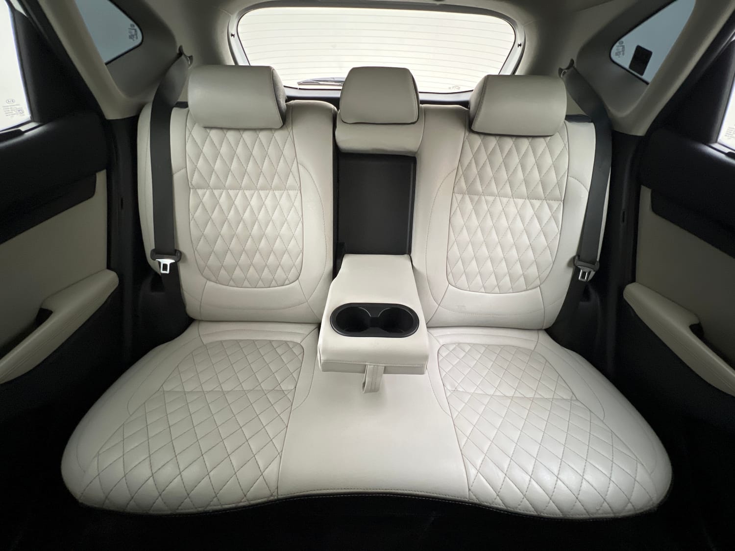 Used 2021 kia Seltos HTX IVT 1.5 Petrol Automatic interior REAR SEAT CONDITION VIEW