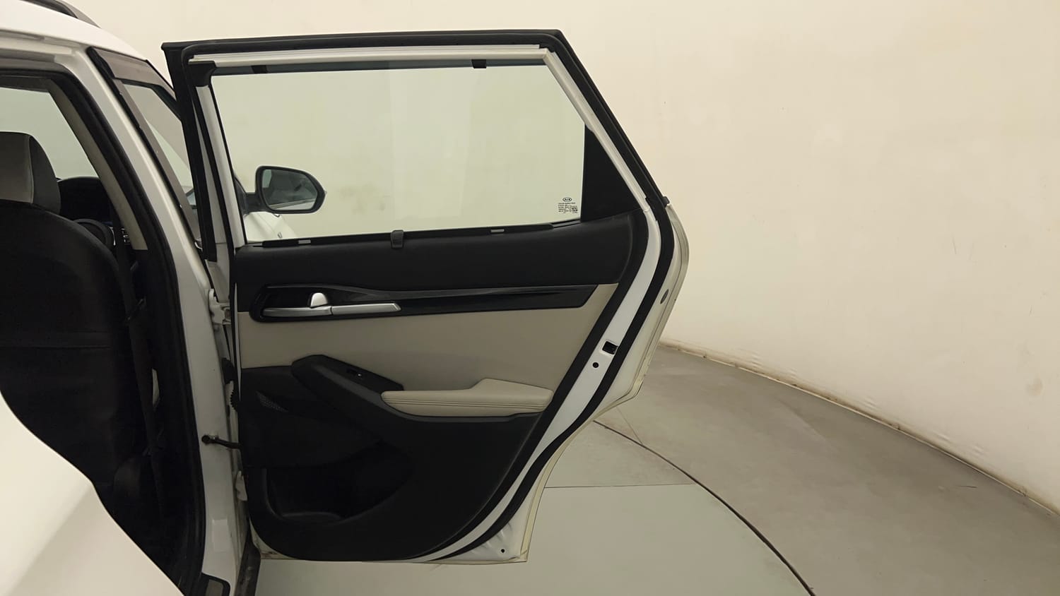 Used 2021 kia Seltos HTX IVT 1.5 Petrol Automatic interior RIGHT REAR DOOR OPEN VIEW