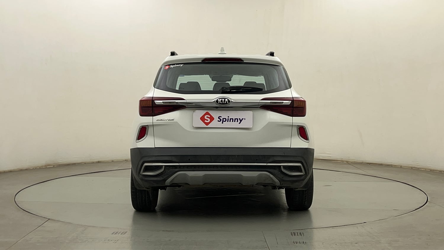 Used 2021 kia Seltos HTX IVT 1.5 Petrol Automatic exterior BACK VIEW