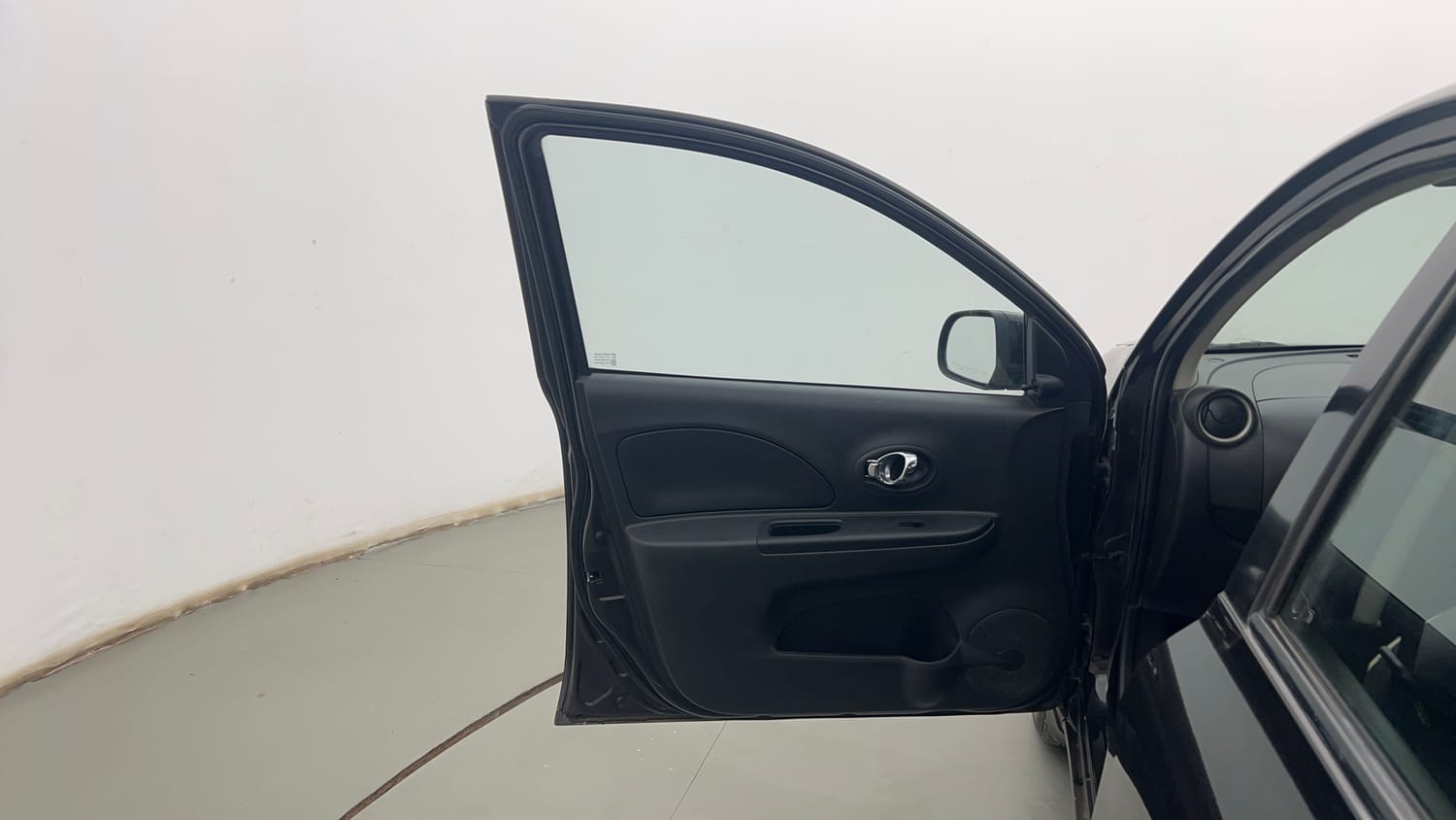 Used 2017 Nissan Micra XL CVT Petrol Automatic interior LEFT FRONT DOOR OPEN VIEW