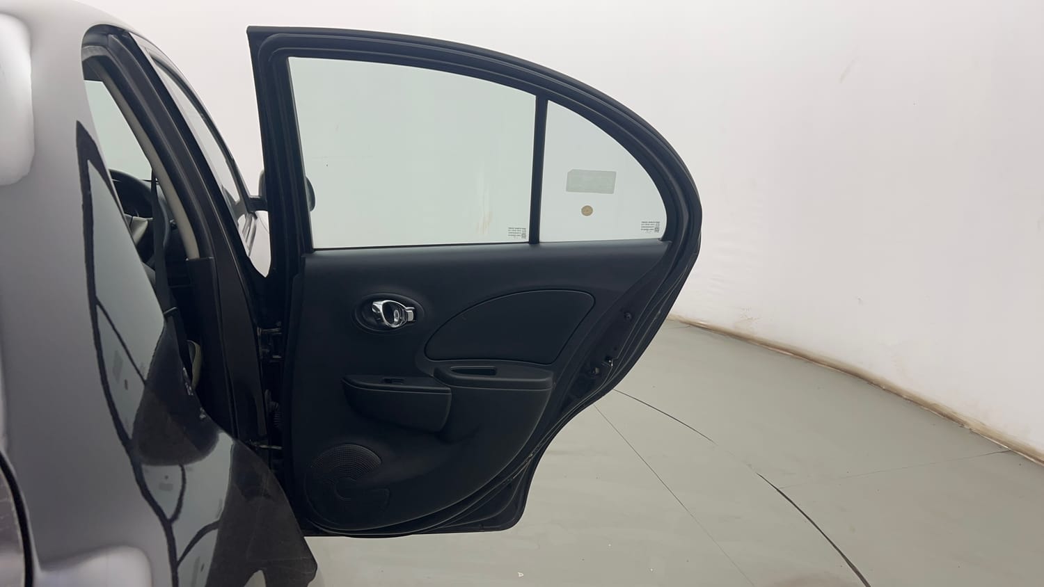 Used 2017 Nissan Micra XL CVT Petrol Automatic interior RIGHT REAR DOOR OPEN VIEW