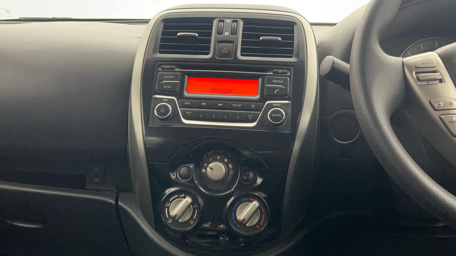 Used 2017 Nissan Micra XL CVT Petrol Automatic interior MUSIC SYSTEM & AC CONTROL VIEW