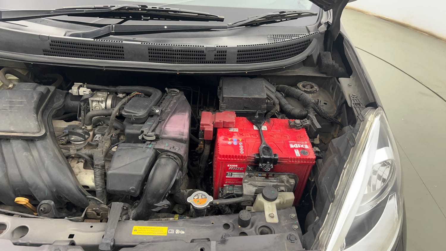 Used 2017 Nissan Micra XL CVT Petrol Automatic engine ENGINE LEFT SIDE VIEW
