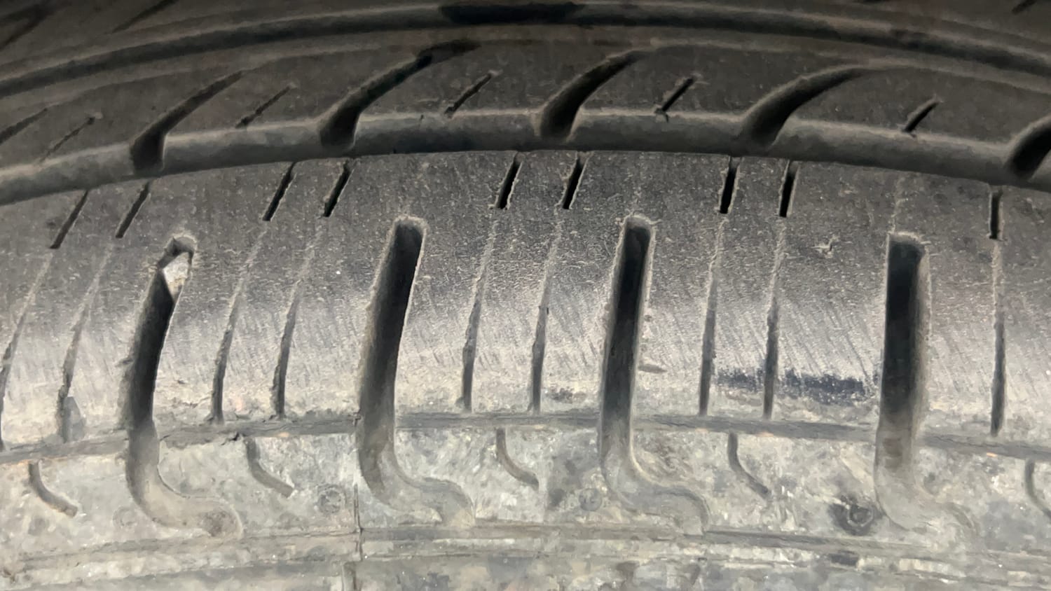 Used 2017 Nissan Micra XL CVT Petrol Automatic tyres LEFT FRONT TYRE TREAD VIEW