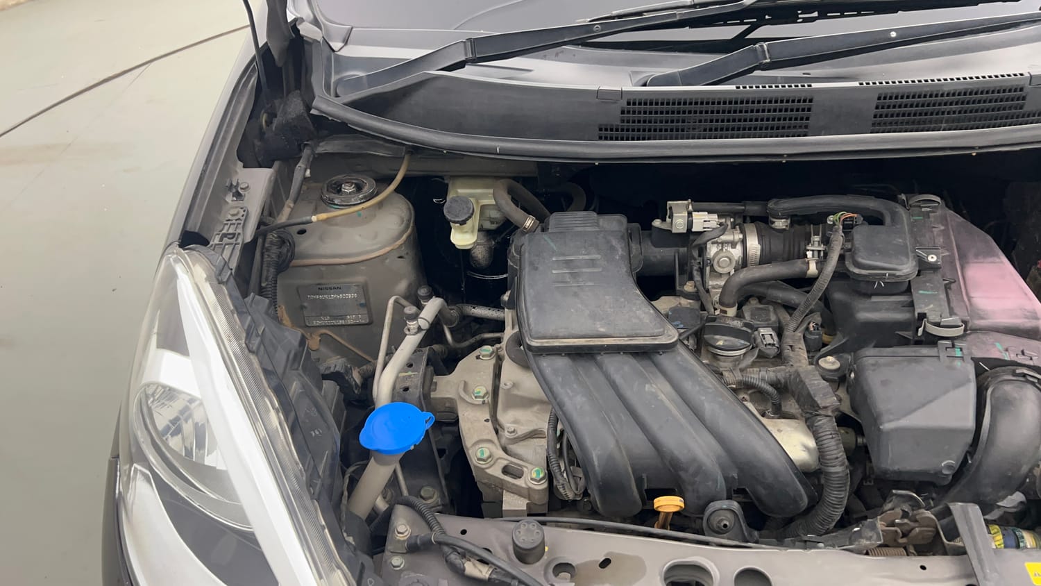 Used 2017 Nissan Micra XL CVT Petrol Automatic engine ENGINE RIGHT SIDE VIEW