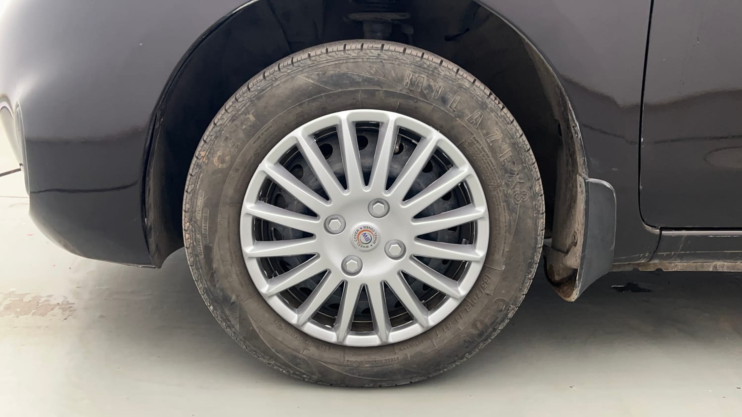 Used 2017 Nissan Micra XL CVT Petrol Automatic tyres LEFT FRONT TYRE RIM VIEW