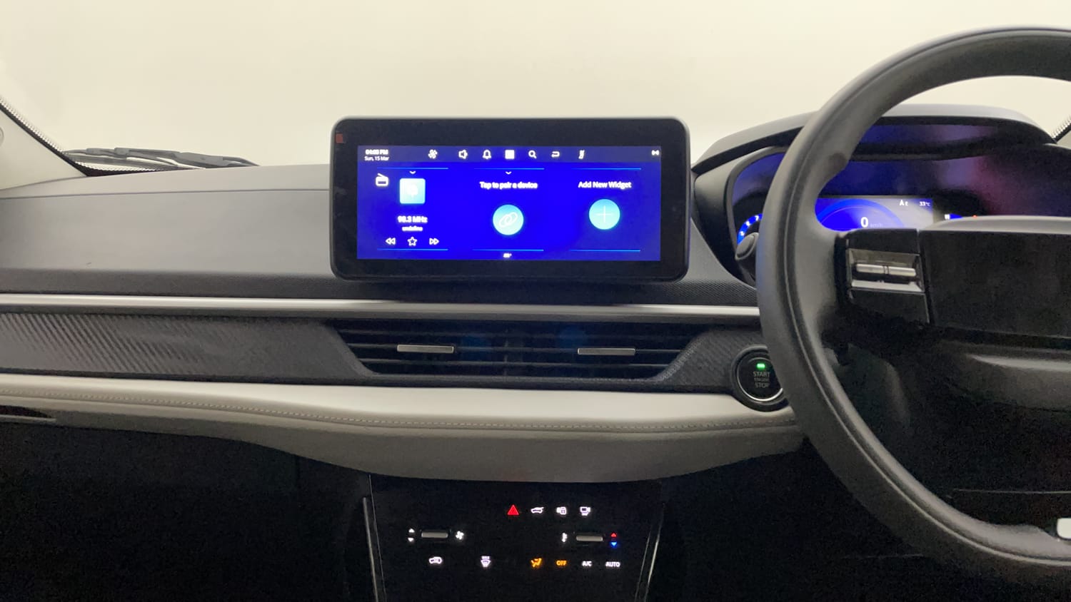 Used 2024 Tata Nexon Creative Plus 1.2 Revotron Petrol 7DCA Petrol Automatic interior MUSIC SYSTEM & AC CONTROL VIEW