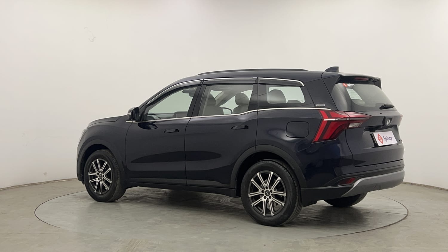 Used 2023 Mahindra XUV700 AX 7 Luxury Pack Diesel MT 7 STR Diesel Manual exterior LEFT REAR CORNER VIEW