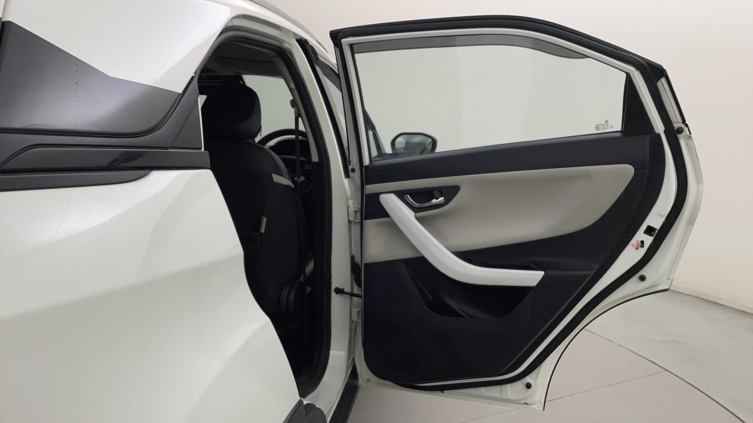 Used 2024 Tata Nexon Creative Plus 1.2 Revotron Petrol 7DCA Petrol Automatic interior RIGHT REAR DOOR OPEN VIEW