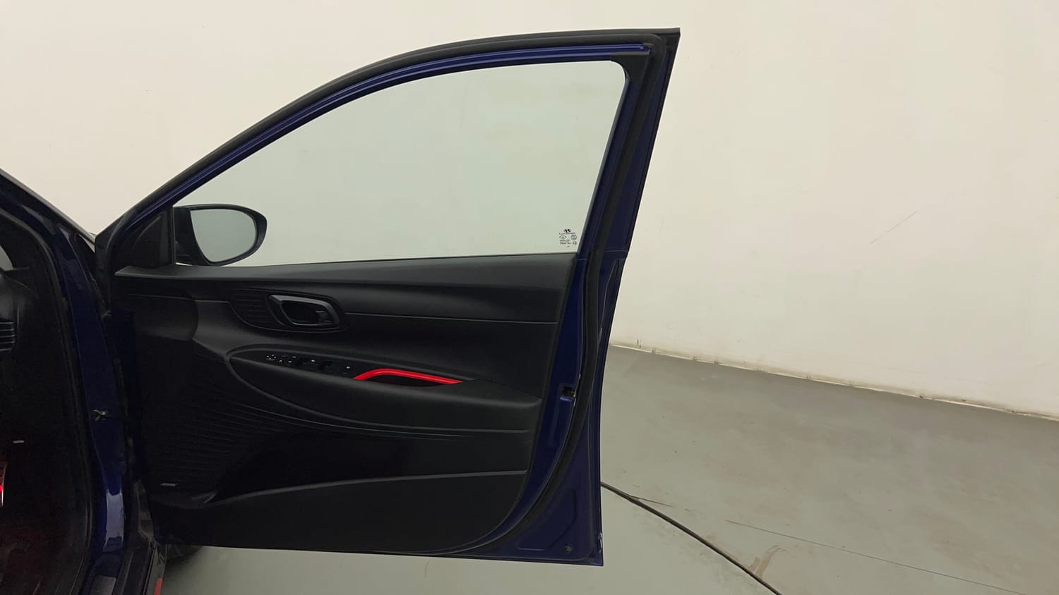 Used 2022 Hyundai i20 N Line N8 1.0 Turbo DCT Dual Tone Petrol Automatic interior RIGHT FRONT DOOR OPEN VIEW