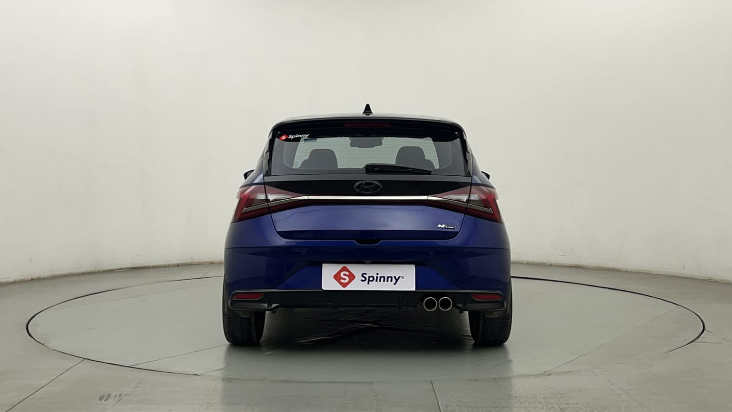 Used 2022 Hyundai i20 N Line N8 1.0 Turbo DCT Dual Tone Petrol Automatic exterior BACK VIEW