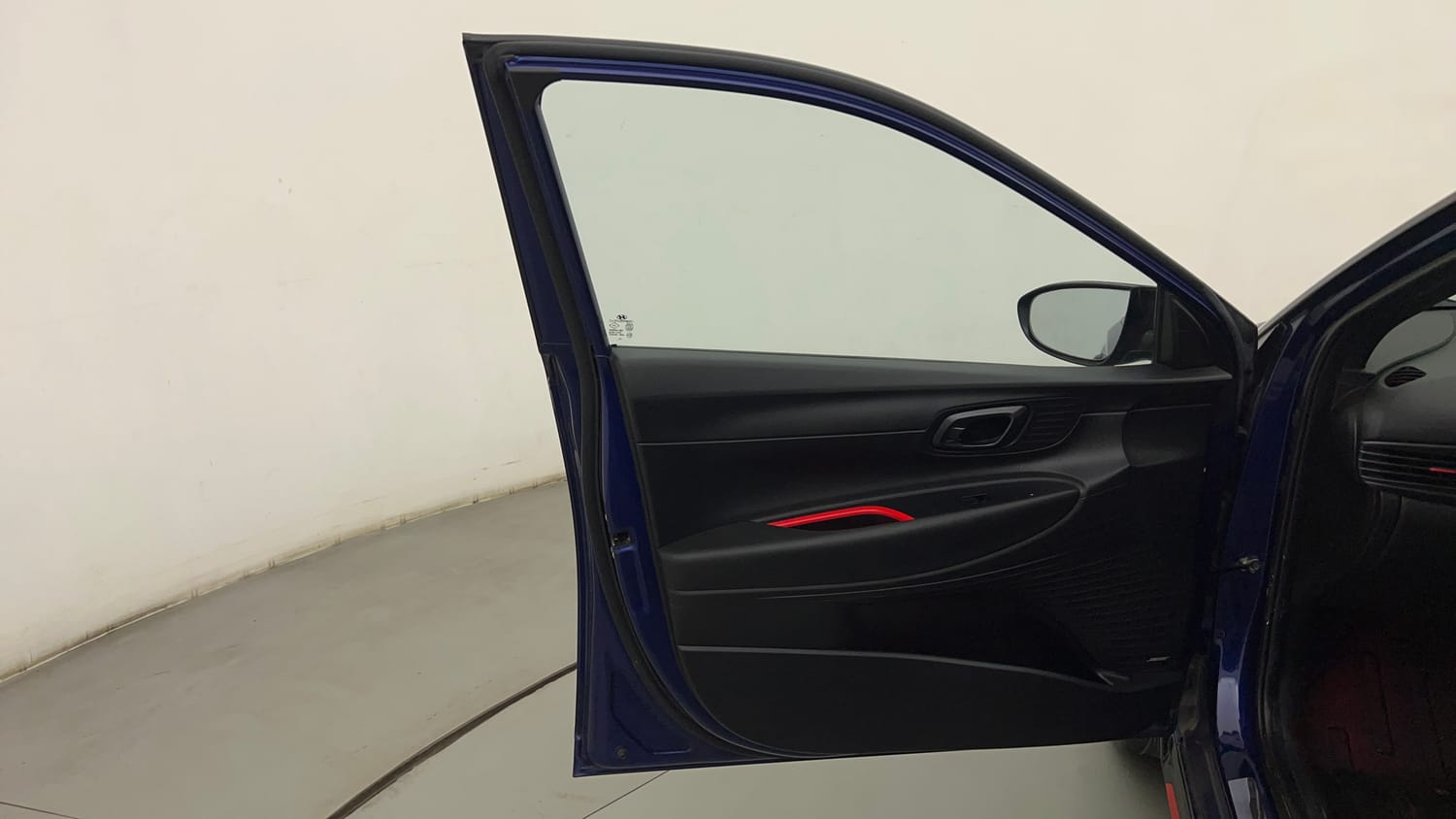 Used 2022 Hyundai i20 N Line N8 1.0 Turbo DCT Dual Tone Petrol Automatic interior LEFT FRONT DOOR OPEN VIEW