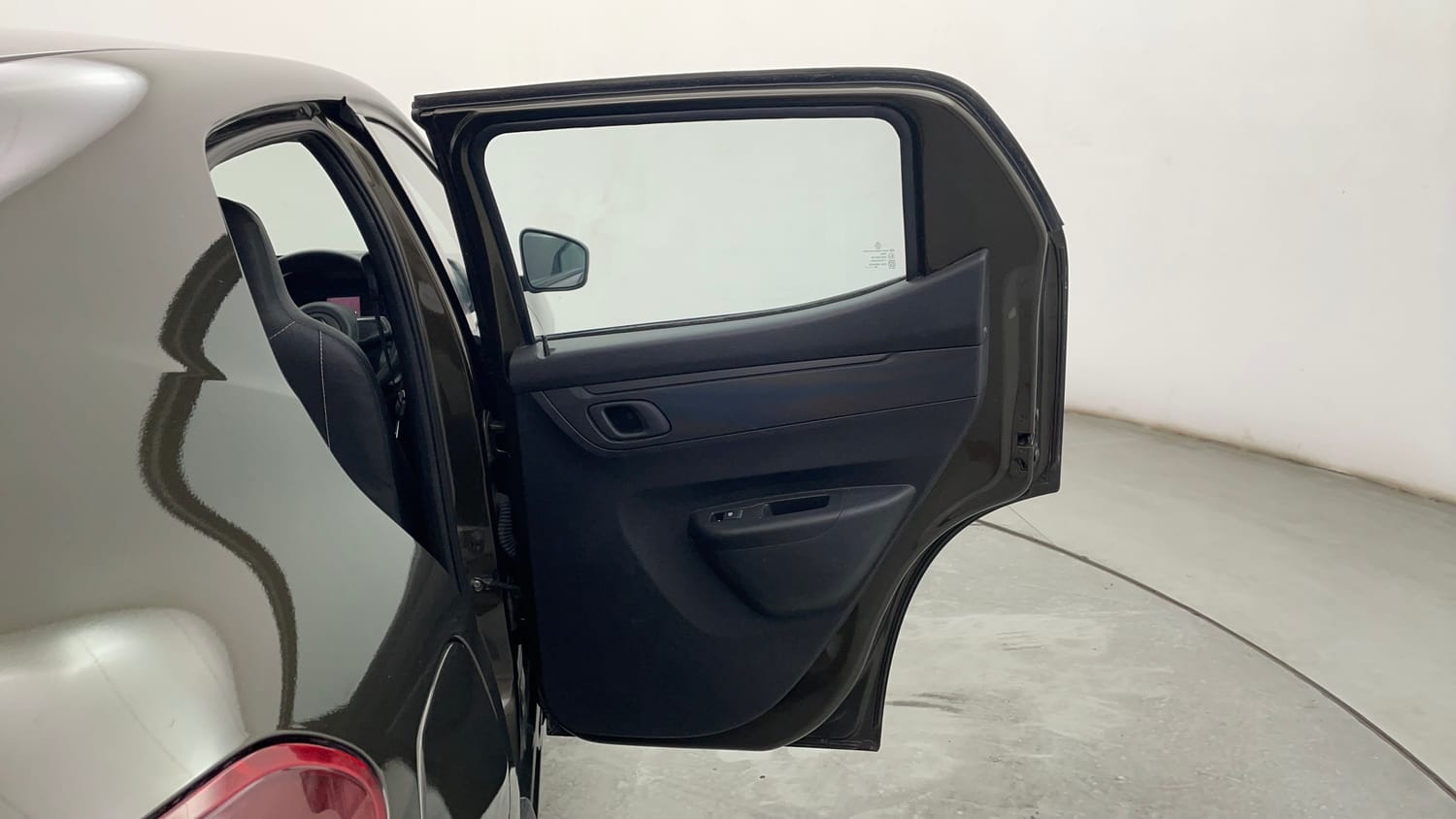 Used 2020 Renault Kwid RXT 1.0 AMT Opt Petrol Automatic interior RIGHT REAR DOOR OPEN VIEW