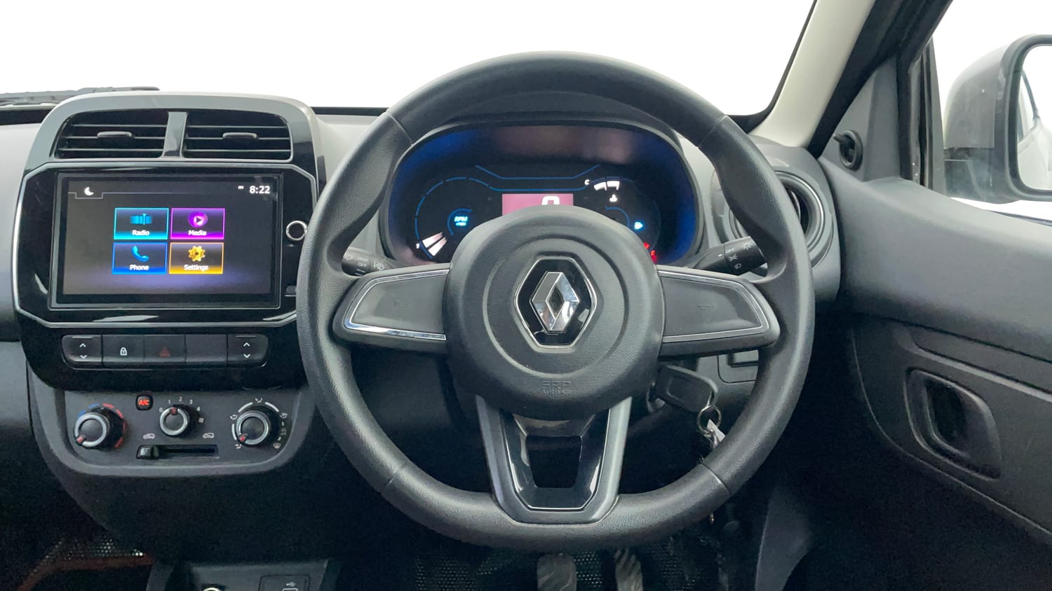 Used 2020 Renault Kwid RXT 1.0 AMT Opt Petrol Automatic interior STEERING VIEW
