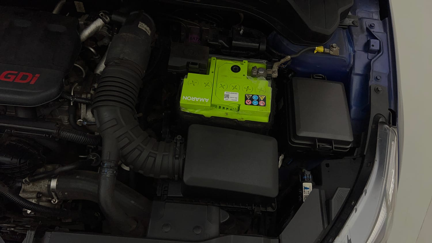 Used 2022 Hyundai i20 N Line N8 1.0 Turbo DCT Dual Tone Petrol Automatic engine ENGINE LEFT SIDE VIEW
