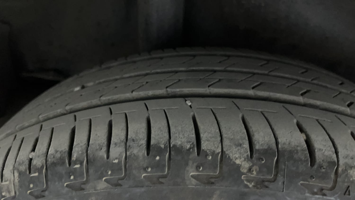 Used 2021 Honda City ZX Petrol Petrol Manual tyres RIGHT REAR TYRE TREAD VIEW