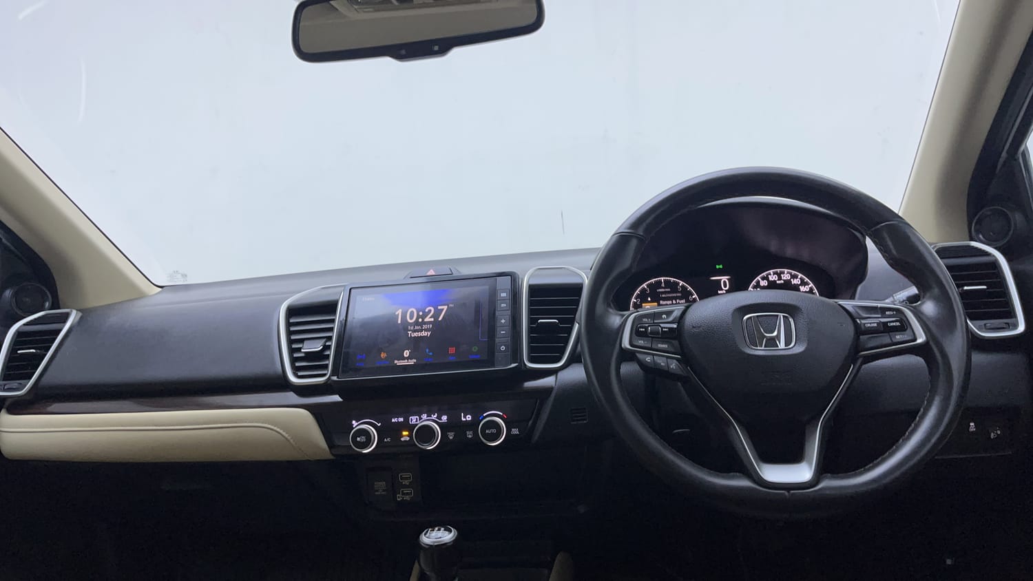 Used 2021 Honda City ZX Petrol Petrol Manual interior DASHBOARD VIEW