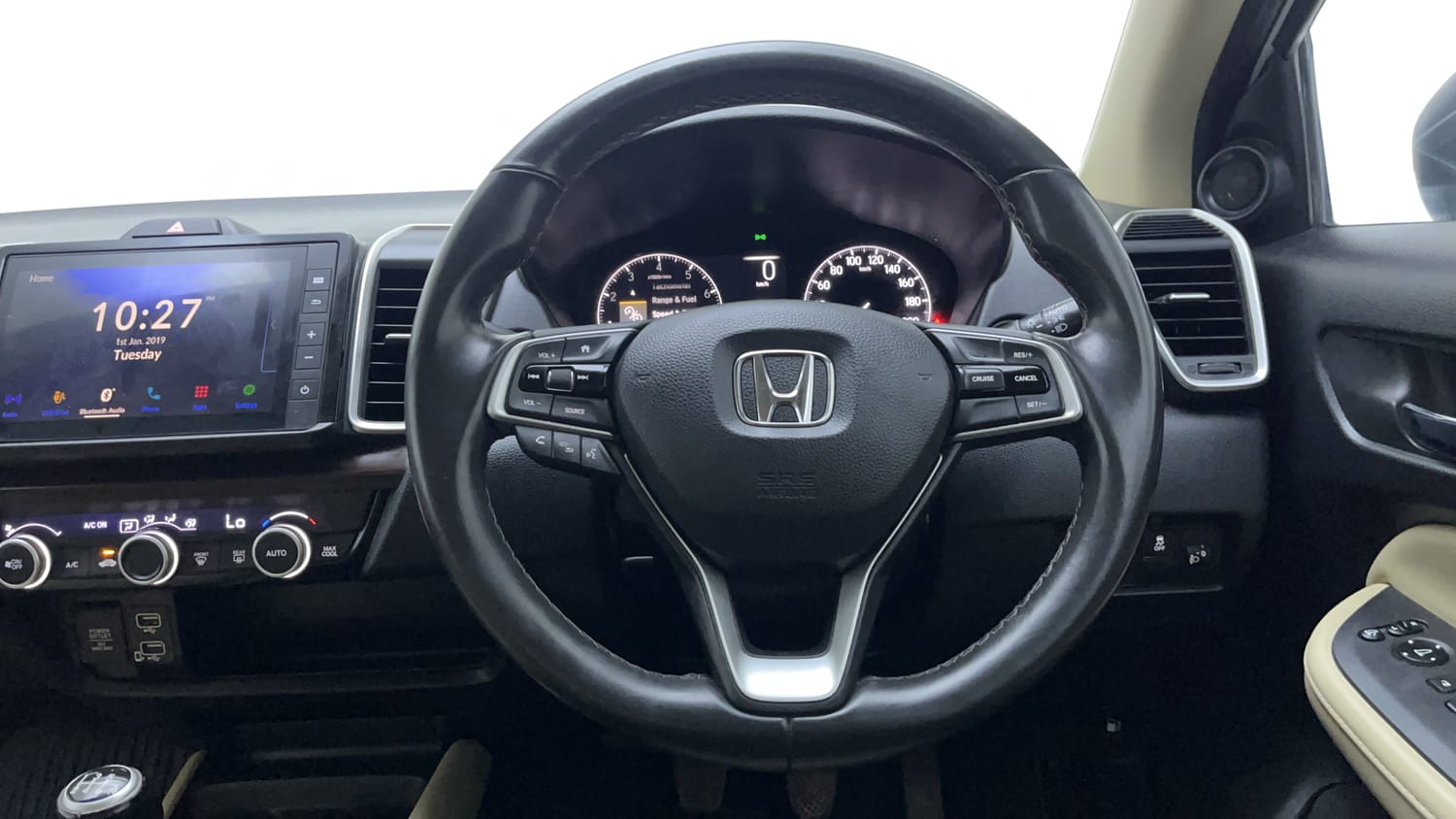 Used 2021 Honda City ZX Petrol Petrol Manual interior STEERING VIEW