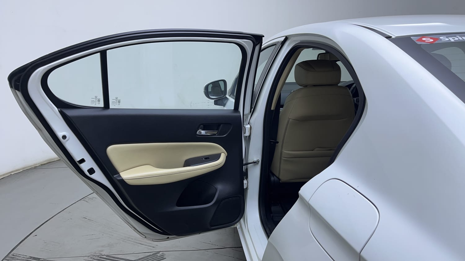 Used 2021 Honda City ZX Petrol Petrol Manual interior LEFT REAR DOOR OPEN VIEW