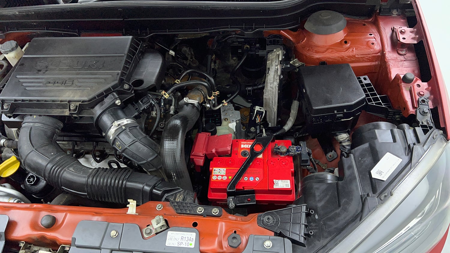 Used 2019 maruti-suzuki Vitara Brezza ZDi Plus Dual Tone AGS Diesel Automatic engine ENGINE LEFT SIDE VIEW