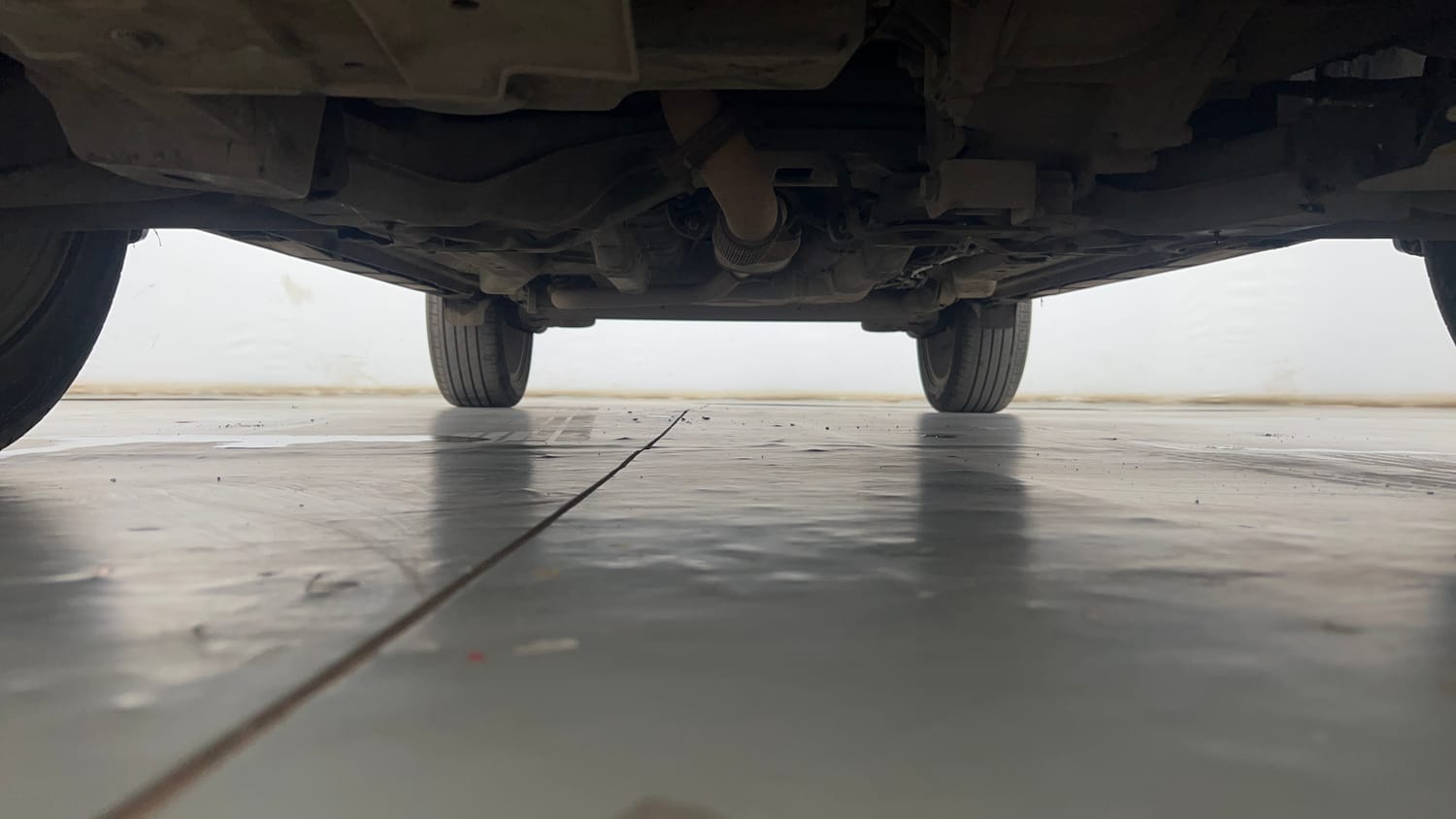 Used 2024 Tata Curvv Accomplished S 1.5 Kryojet Diesel 6MT Diesel Manual extra FRONT LEFT UNDERBODY VIEW