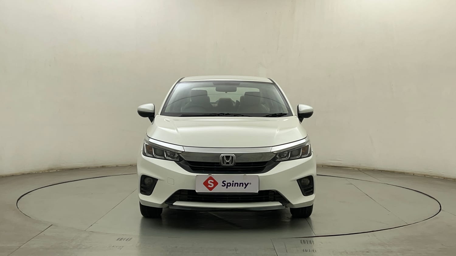 Used 2021 Honda City V CVT Petrol Petrol Automatic exterior FRONT VIEW