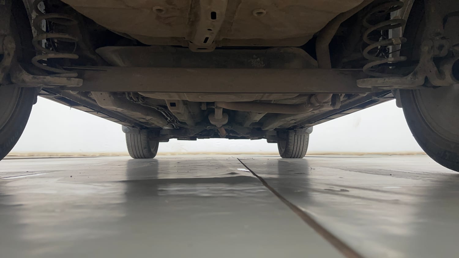 Used 2024 Tata Curvv Accomplished S 1.5 Kryojet Diesel 6MT Diesel Manual extra REAR UNDERBODY VIEW (TAKEN FROM REAR)