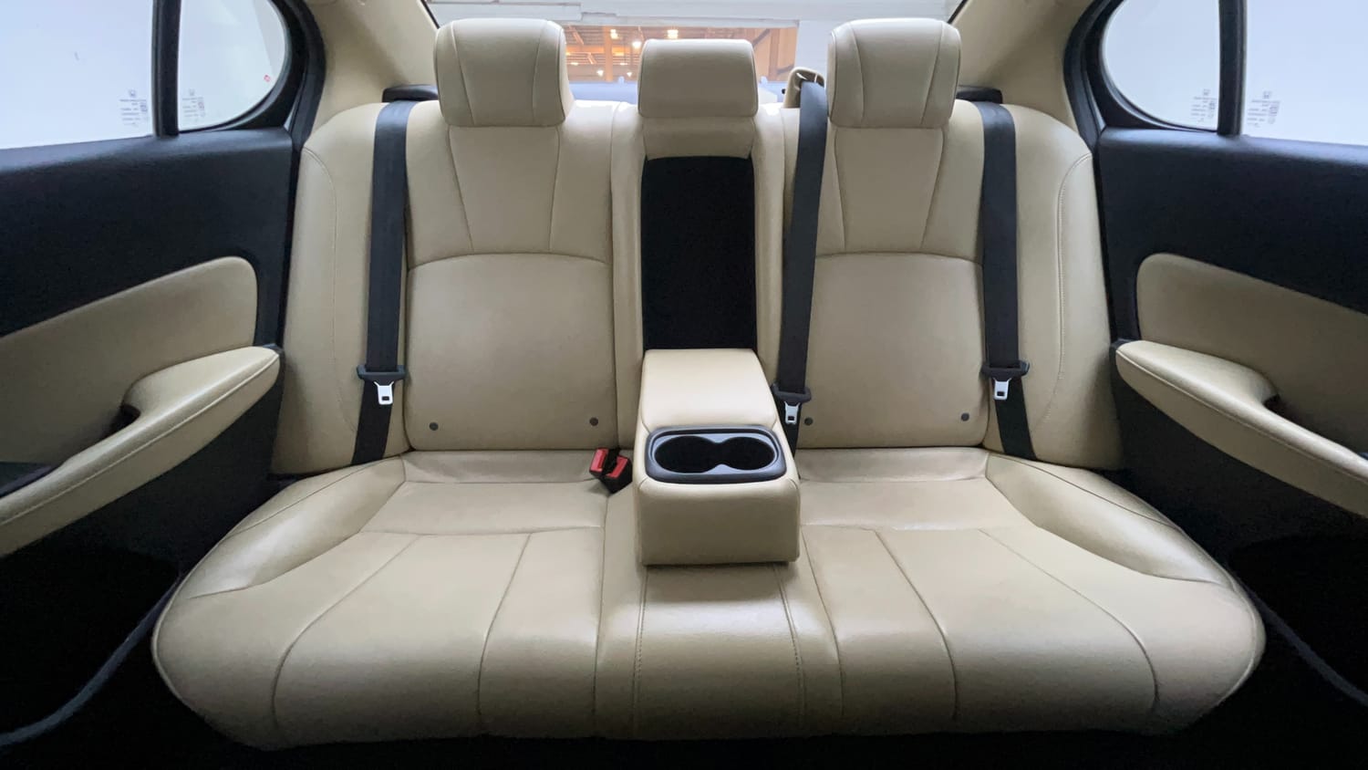 Used 2021 Honda City ZX Petrol Petrol Manual interior REAR SEAT CONDITION VIEW