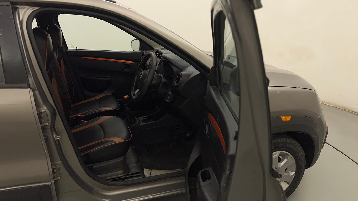 Used 2019 Renault Kwid CLIMBER 1.0 Petrol Manual interior RIGHT SIDE FRONT DOOR CABIN VIEW