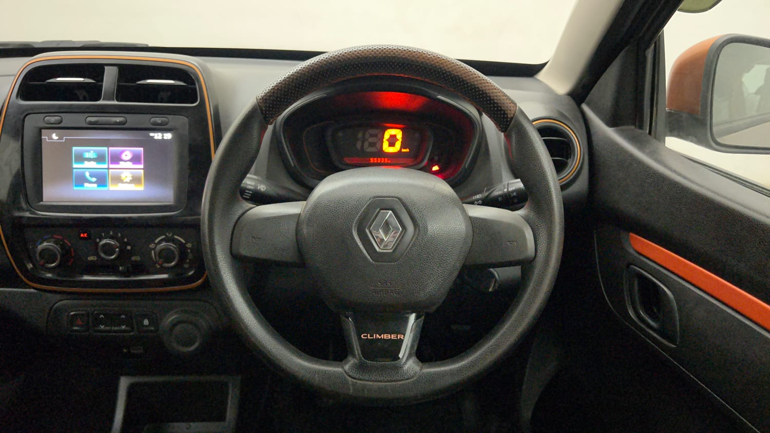 Used 2019 Renault Kwid CLIMBER 1.0 Petrol Manual interior STEERING VIEW