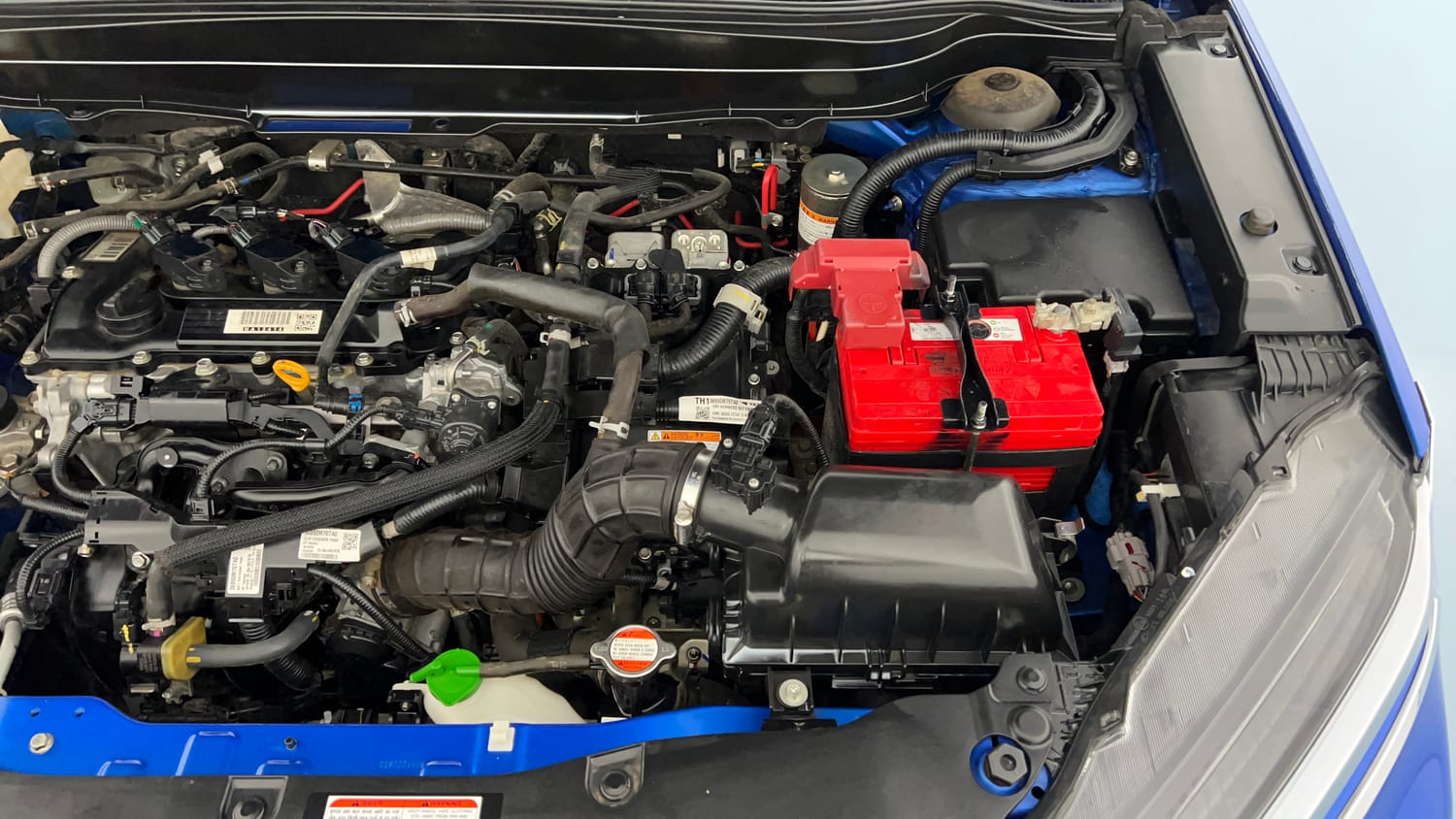 Used 2023 Toyota Urban Cruiser Hyryder V Hybrid Dual Tone Hybrid Automatic engine ENGINE LEFT SIDE VIEW