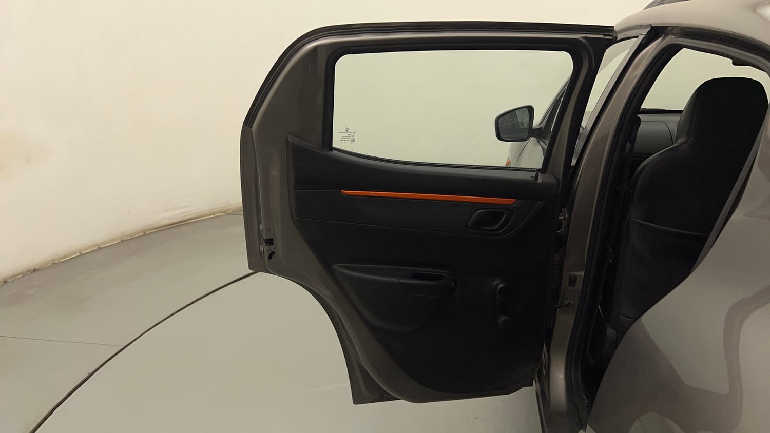 Used 2019 Renault Kwid CLIMBER 1.0 Petrol Manual interior LEFT REAR DOOR OPEN VIEW