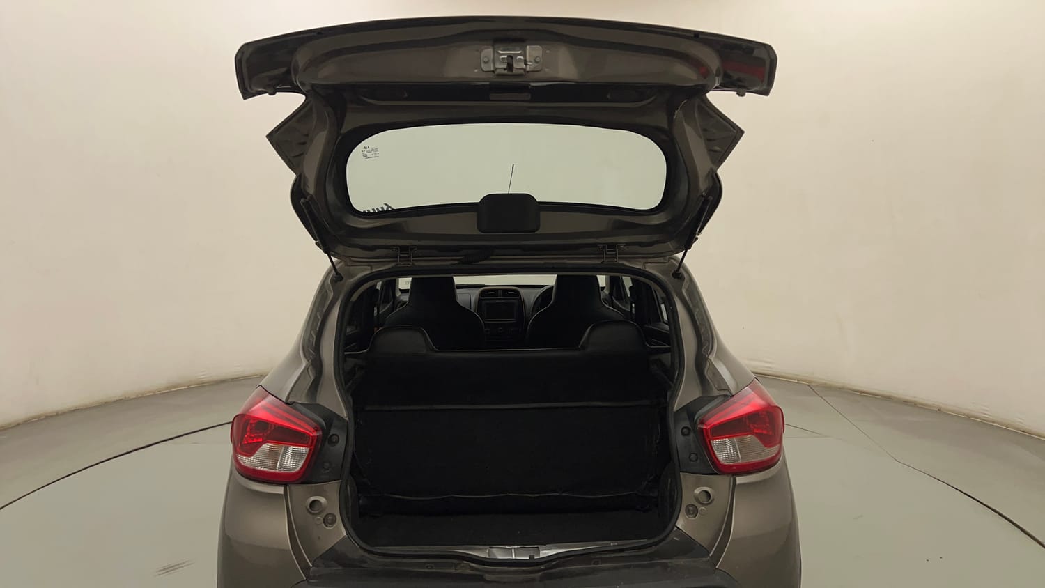Used 2019 Renault Kwid CLIMBER 1.0 Petrol Manual interior DICKY DOOR OPEN VIEW