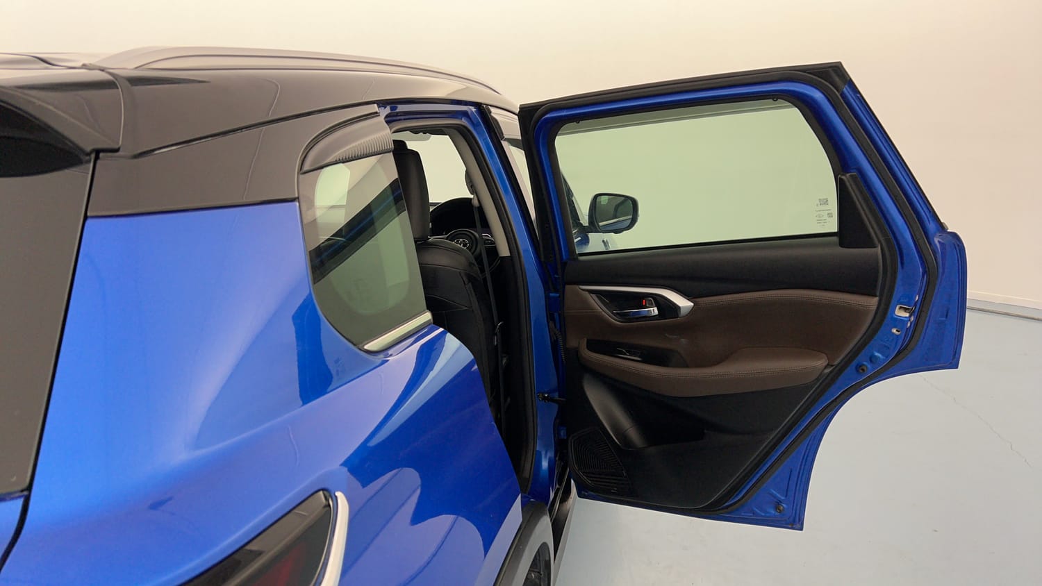 Used 2023 Toyota Urban Cruiser Hyryder V Hybrid Dual Tone Hybrid Automatic interior RIGHT REAR DOOR OPEN VIEW
