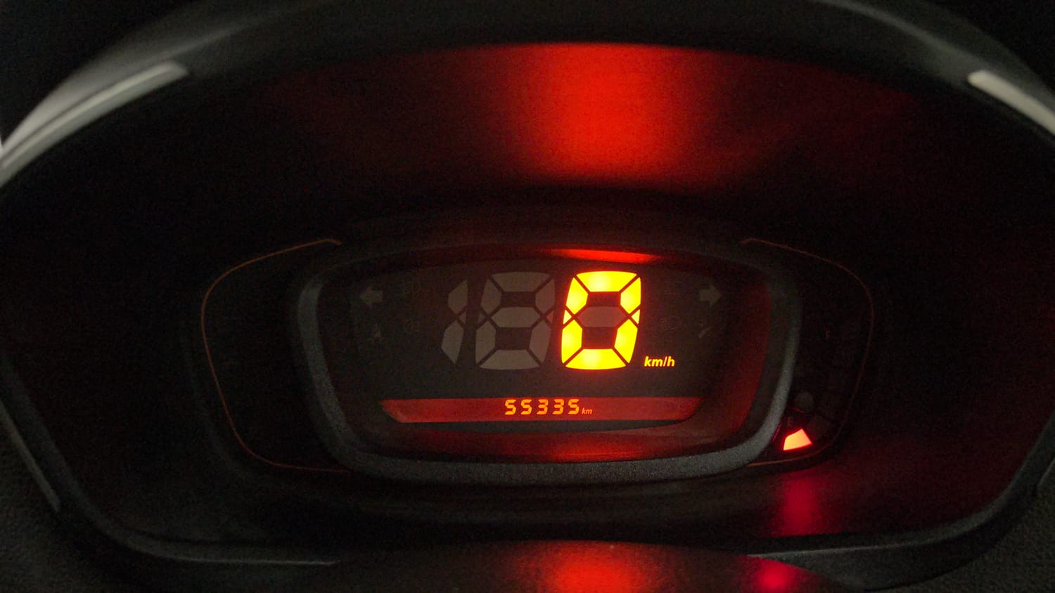 Used 2019 Renault Kwid CLIMBER 1.0 Petrol Manual interior CLUSTERMETER VIEW