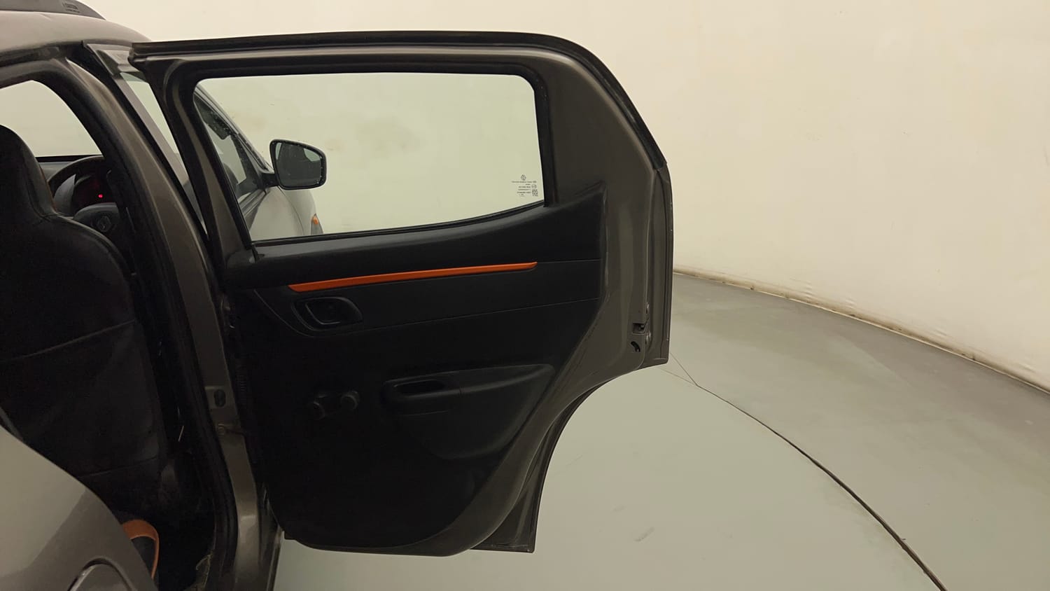 Used 2019 Renault Kwid CLIMBER 1.0 Petrol Manual interior RIGHT REAR DOOR OPEN VIEW