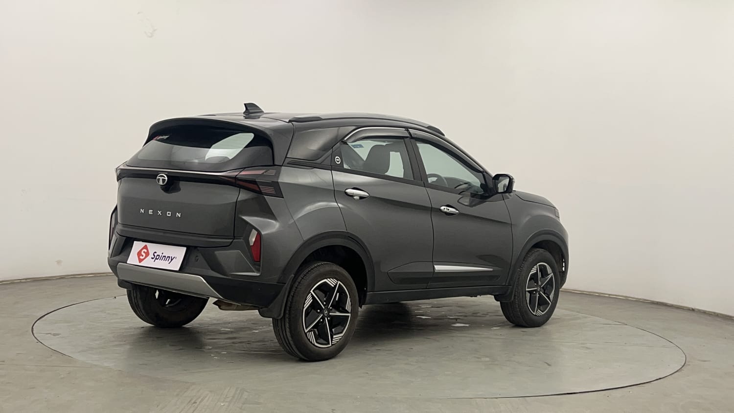Used 2024 Tata Nexon Fearless Plus S 1.2 Revotron Petrol 7DCA DT Petrol Automatic exterior RIGHT REAR CORNER VIEW