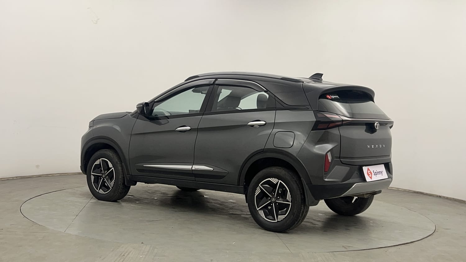 Used 2024 Tata Nexon Fearless Plus S 1.2 Revotron Petrol 7DCA DT Petrol Automatic exterior LEFT REAR CORNER VIEW