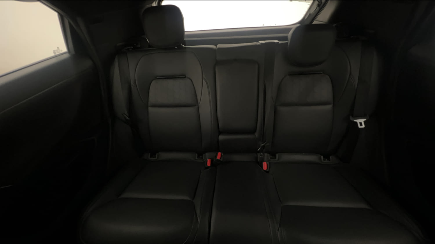 Used 2024 Tata Nexon Fearless Plus S 1.2 Revotron Petrol 7DCA DT Petrol Automatic interior REAR SEAT CONDITION VIEW