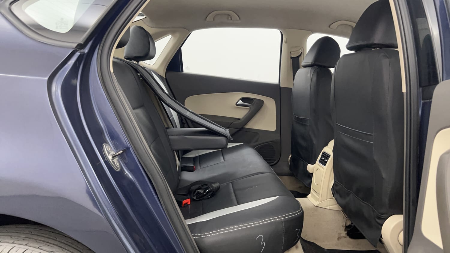 Used 2015 Volkswagen Vento Highline Diesel AT Diesel Automatic interior RIGHT SIDE REAR DOOR CABIN VIEW