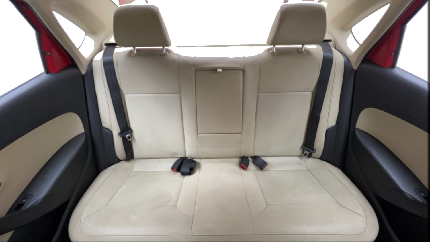 Used 2017 Skoda Rapid Style 1.6 MPI AT Petrol Automatic interior REAR SEAT CONDITION VIEW
