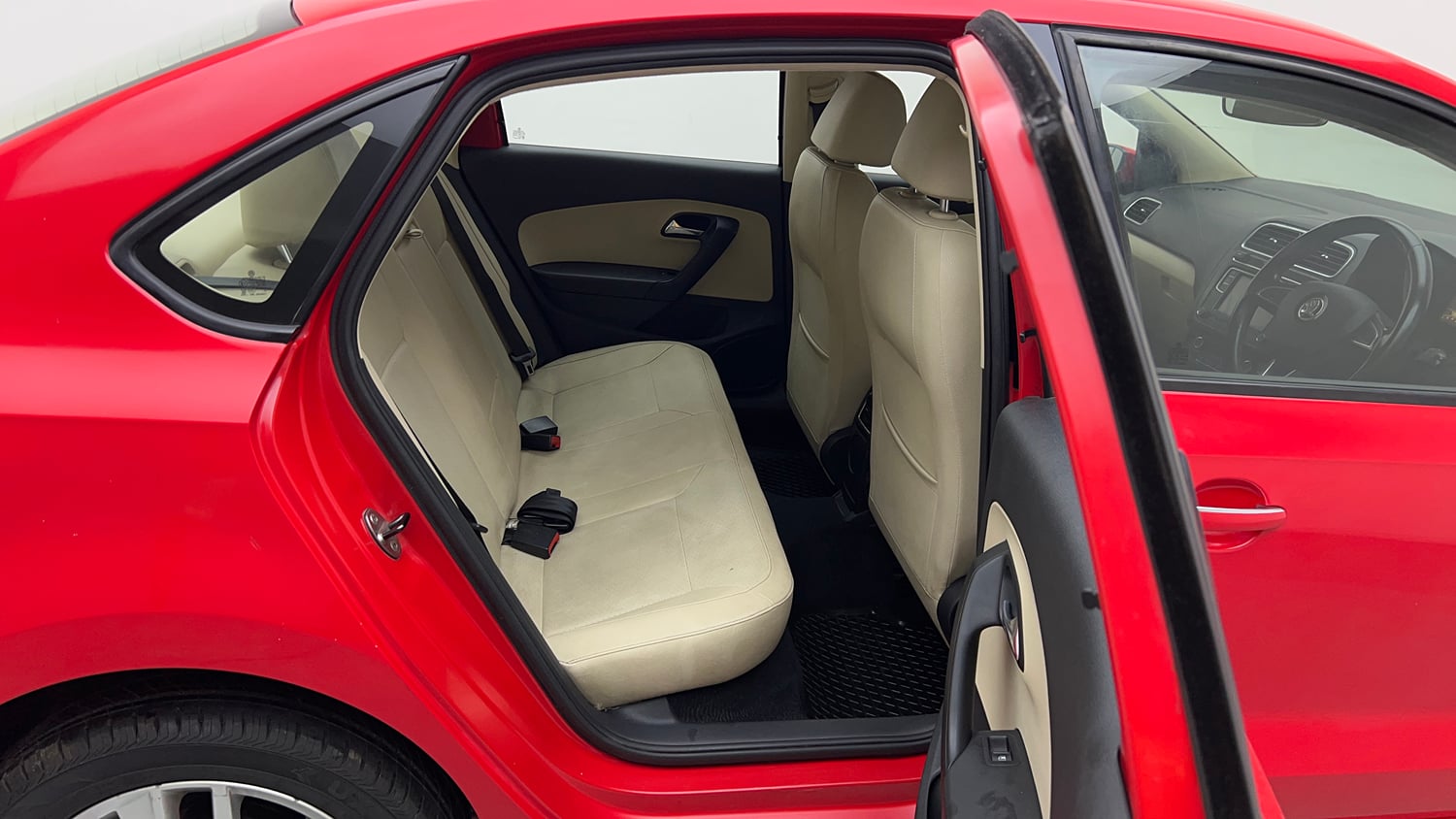 Used 2017 Skoda Rapid Style 1.6 MPI AT Petrol Automatic interior RIGHT SIDE REAR DOOR CABIN VIEW