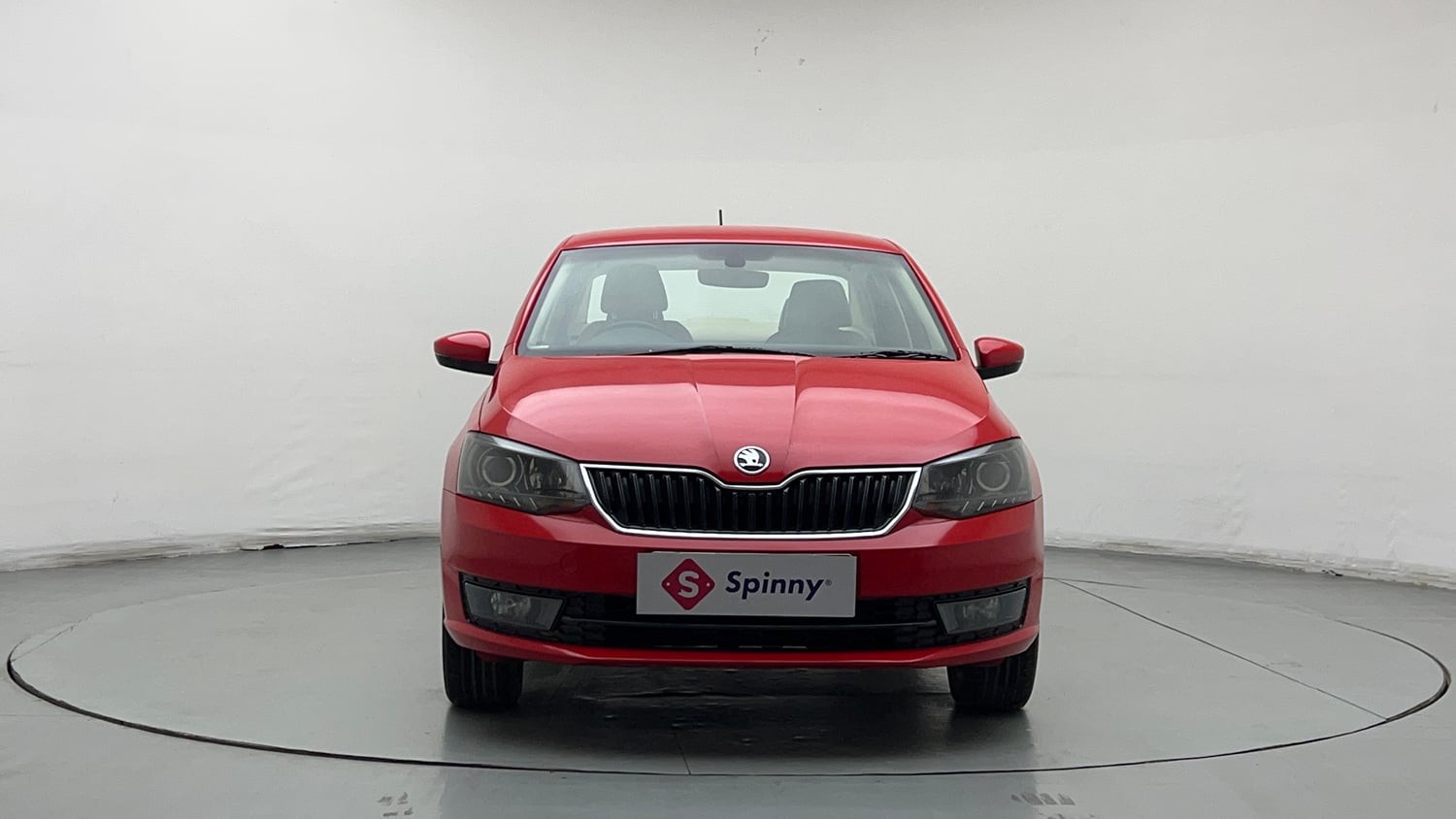 Used 2017 Skoda Rapid Style 1.6 MPI AT Petrol Automatic exterior FRONT VIEW