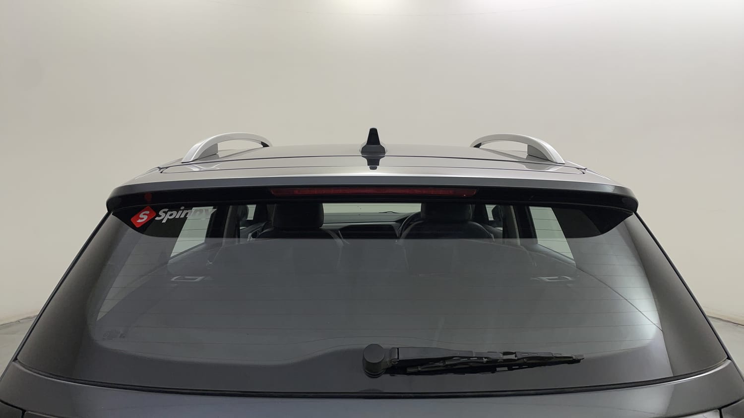 Used 2022 Volkswagen Taigun Topline 1.0 TSI MT Petrol Manual exterior BACK WINDSHIELD VIEW