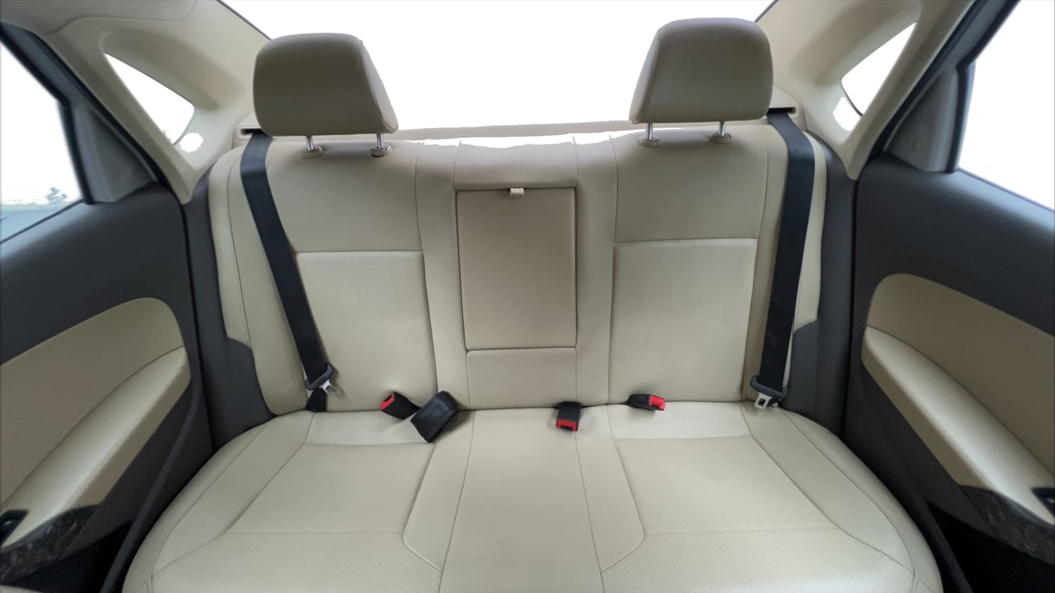 Used 2022 Volkswagen Vento Highline 1.0L TSI Petrol Manual interior REAR SEAT CONDITION VIEW